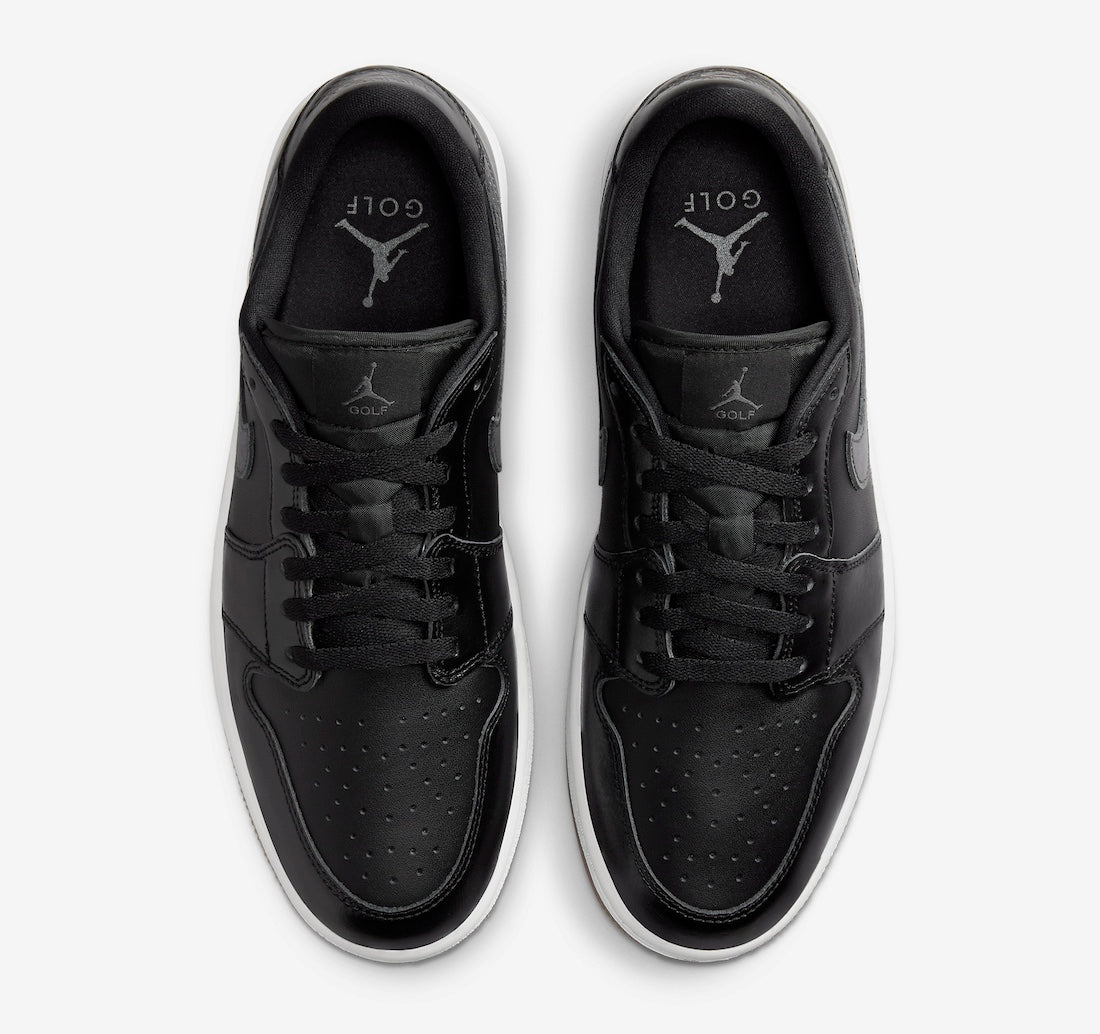Jordan 1 Retro Low Golf Black Gum - Vista 4