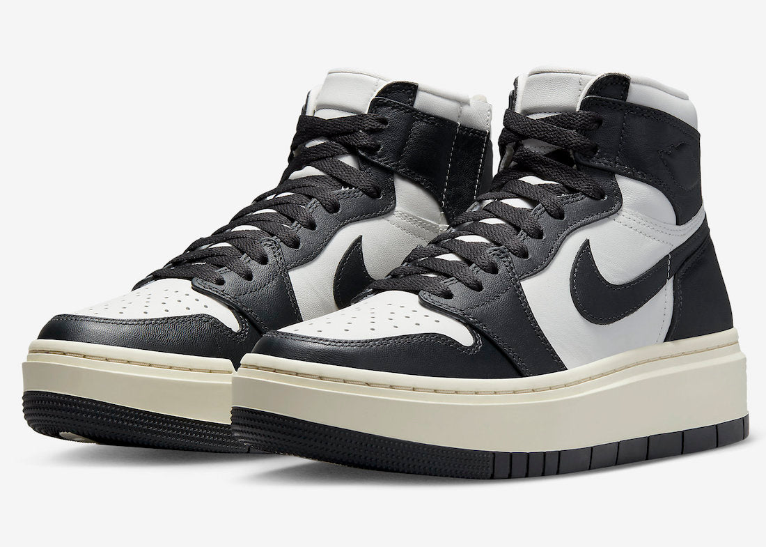 Jordan 1 Elevate High Summit White Dark Ash (Women's) - Vista 1
