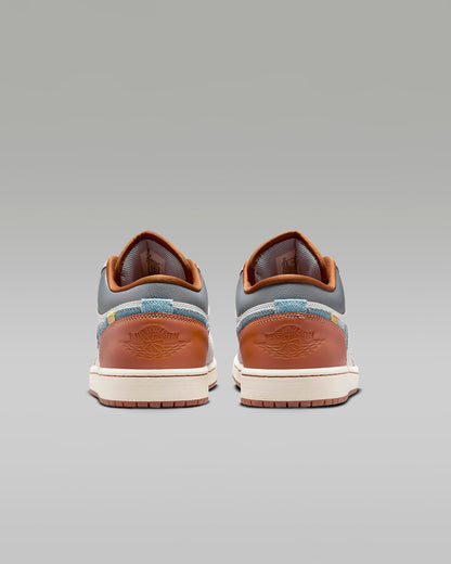 Jordan 1 Low SE Phantom Repaired Denim Swoosh - Vista 6