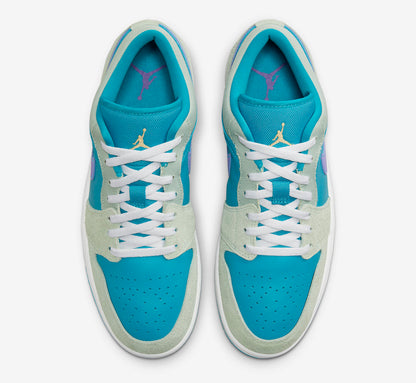 Jordan 1 Low SE Pistachio Frost Aquatone - Vista 4