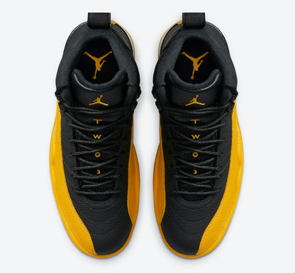Jordan 12 Retro Black University Gold - Vista 4
