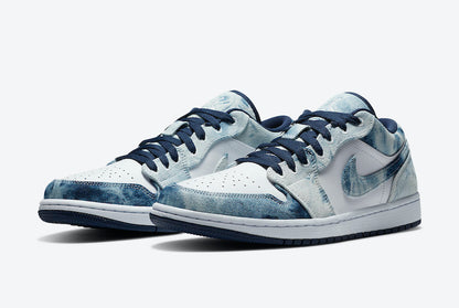 Jordan 1 Low Washed Denim - Vista 1