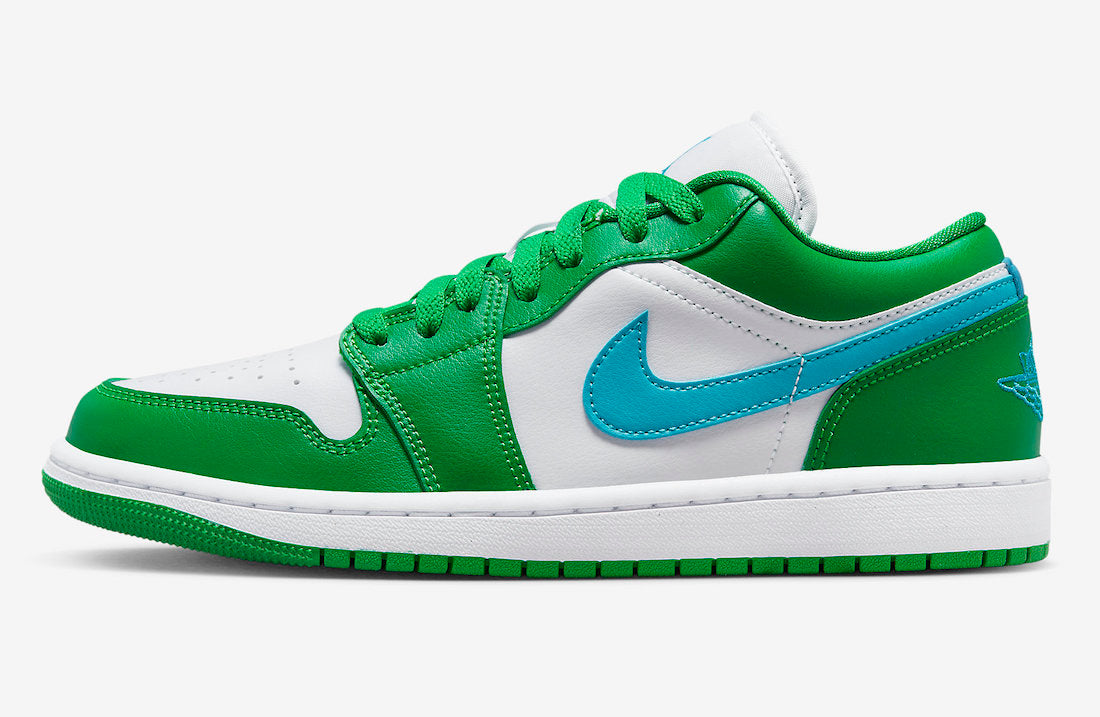 Jordan 1 Low Lucky Green Aquatone - Vista 2