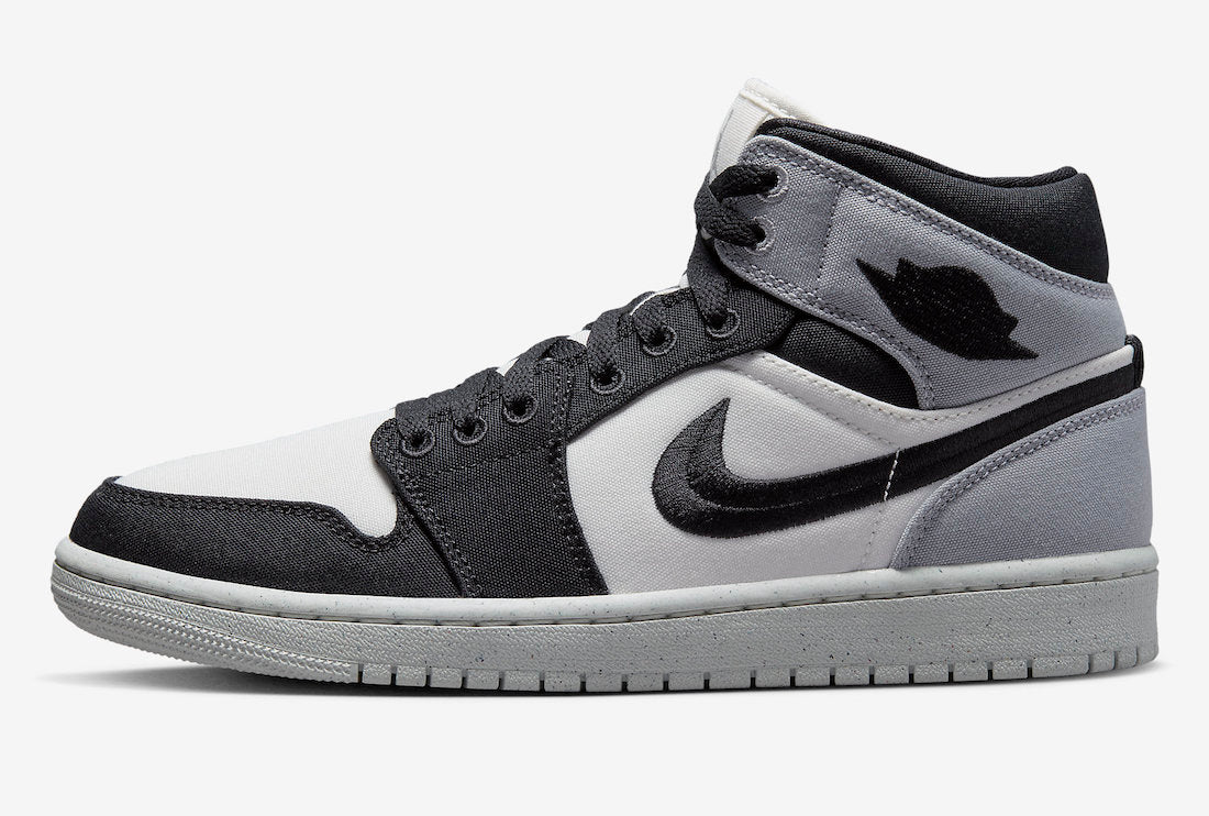 Jordan 1 Mid SE Light Steel Grey - Vista 2
