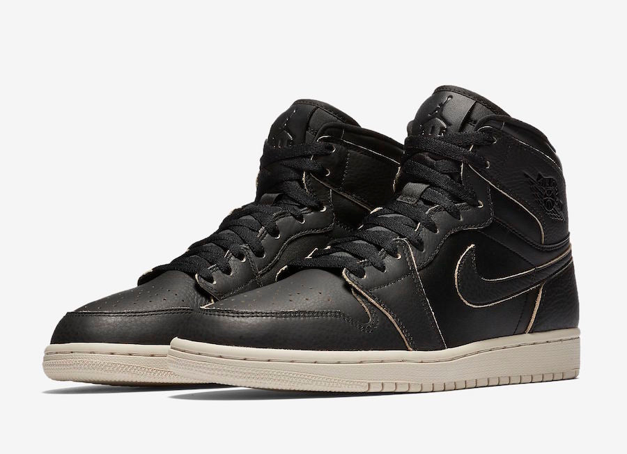 Jordan 1 Retro High Black Desert Sand - Vista 1