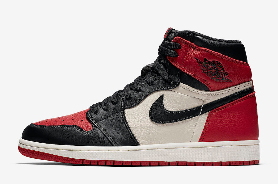Jordan 1 Retro High Bred Toe - Vista 2