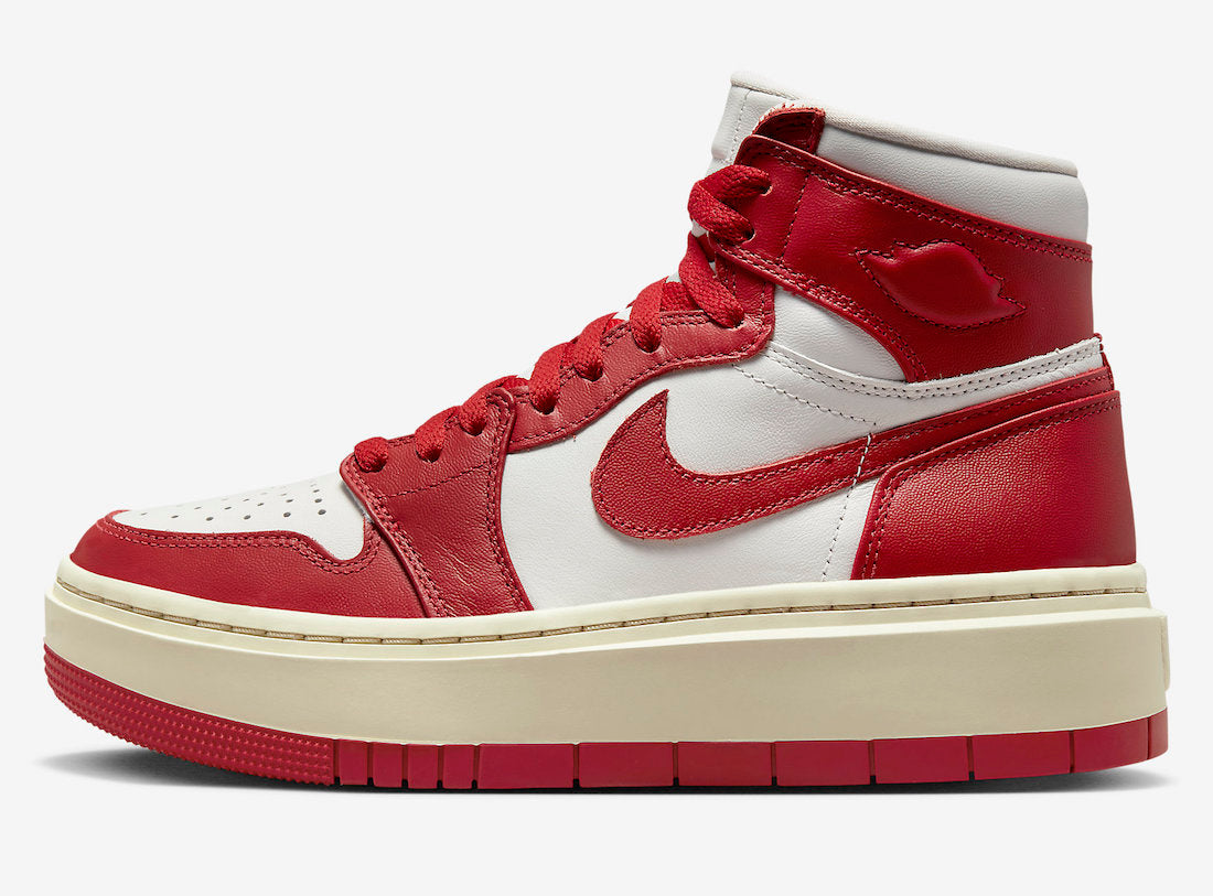 Jordan 1 Elevate High Summit White Varsity Red (Women's) - Vista 2