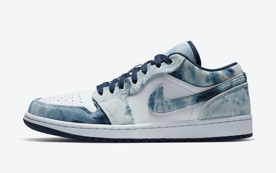 Jordan 1 Low Washed Denim - Vista 2