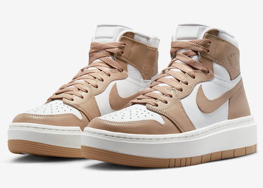 Jordan 1 Elevate High White Desert (Women's) - Vista 1