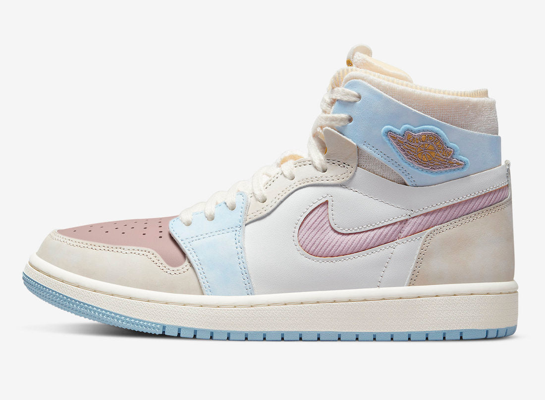 Jordan 1 High Zoom Air CMFT Pink Oxford (Women's) - Vista 2