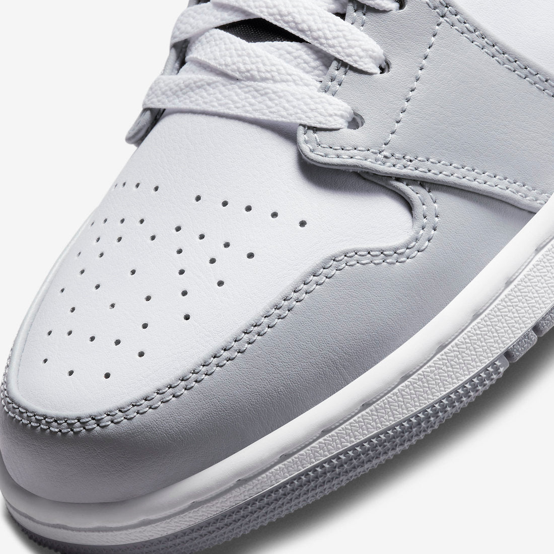 Jordan 1 Mid Light Smoke Grey Anthracite - Vista 7