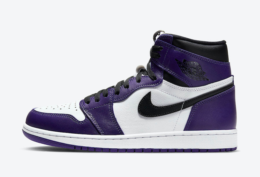 Jordan 1 Retro High Court Purple White - Vista 2