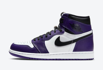 Jordan 1 Retro High Court Purple White - Vista 2