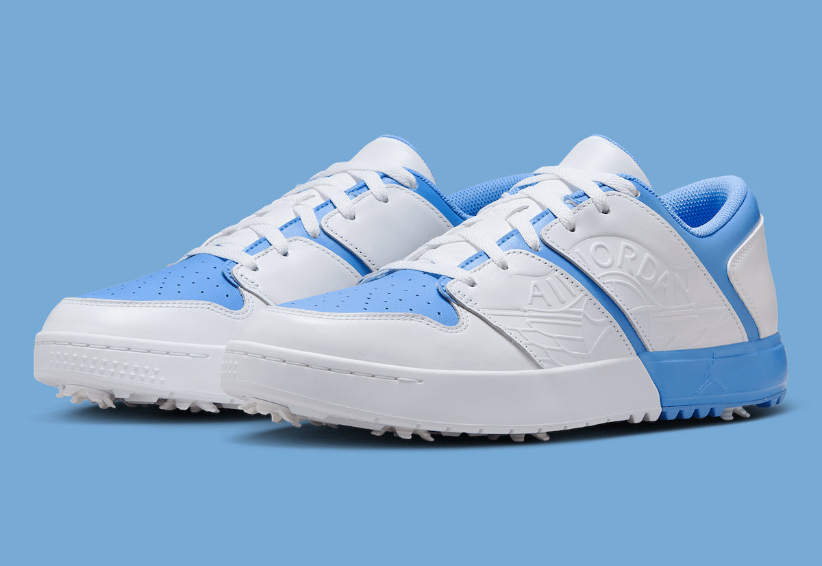 Jordan Nu Retro 1 Low Golf White University Blue - Vista 1