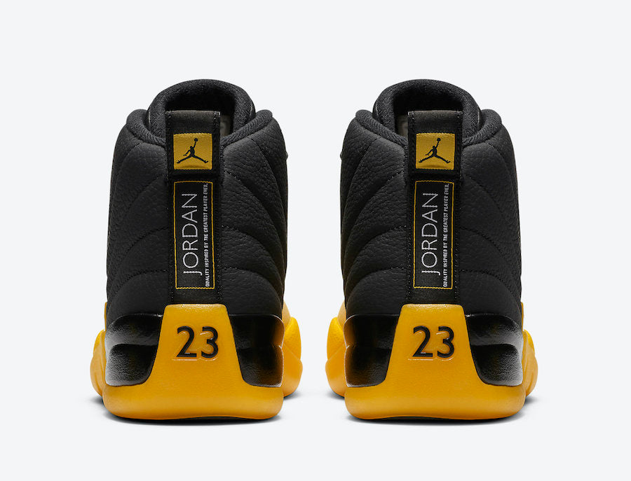 Jordan 12 Retro Black University Gold - Vista 5