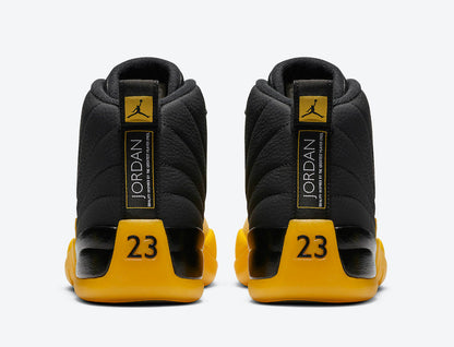 Jordan 12 Retro Black University Gold - Vista 5