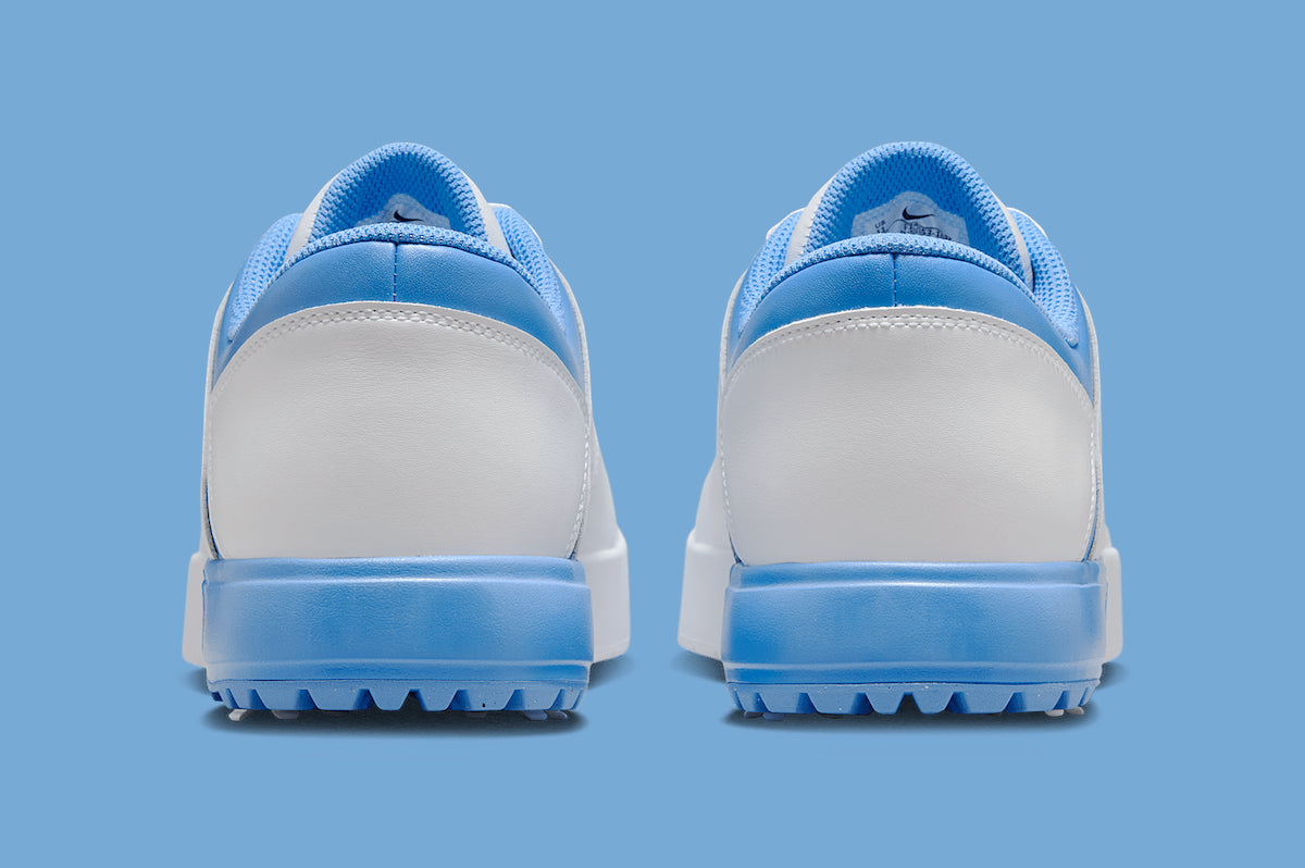 Jordan Nu Retro 1 Low Golf White University Blue - Vista 5