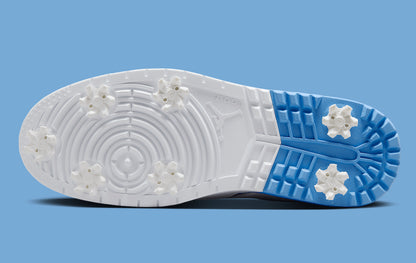 Jordan Nu Retro 1 Low Golf White University Blue - Vista 6