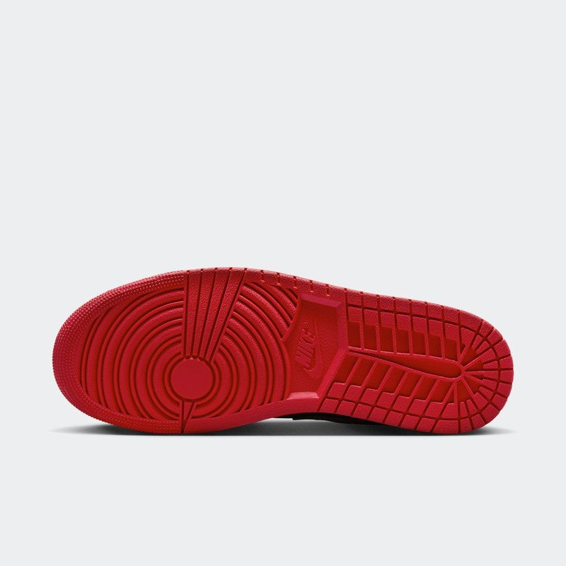 Jordan 1 Low Black Light Smoke Grey Gym Red - Vista 3