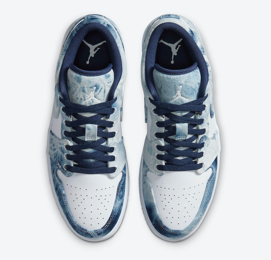 Jordan 1 Low Washed Denim - Vista 4