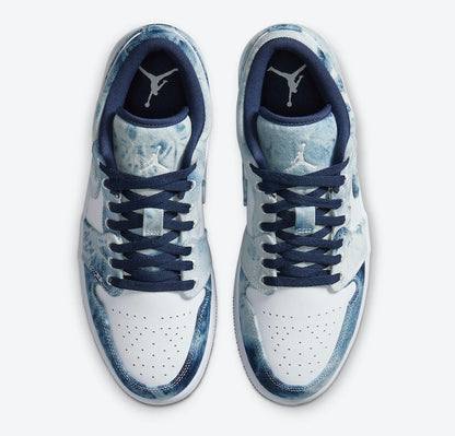 Jordan 1 Low Washed Denim - Vista 4
