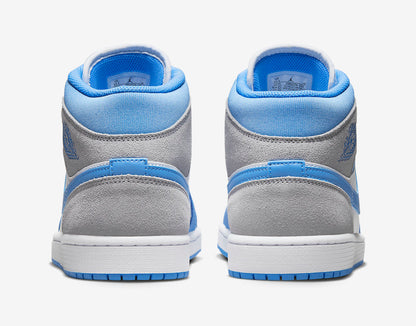 Jordan 1 Mid University Blue Grey - Vista 5