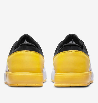 Jordan Nu Retro 1 Low Black Tour Yellow White - Vista 5