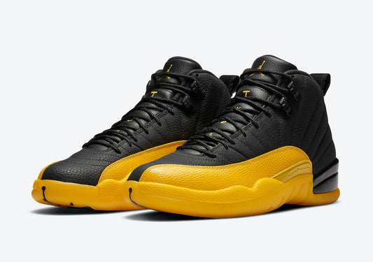 Jordan 12 Retro Black University Gold - Vista 1