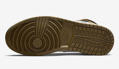 Jordan 1 Mid Olive Toe (Women's) - Vista 6