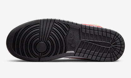 Jordan 1 Mid Light Curry Cardinal - Vista 6