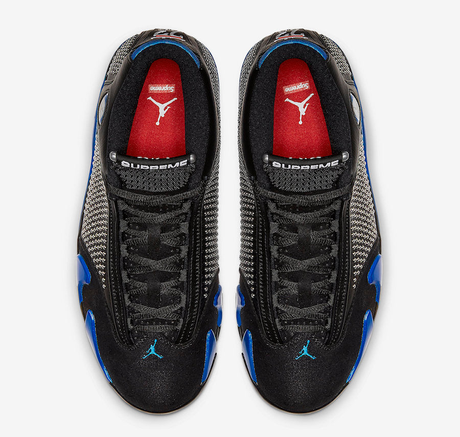 Jordan 14 Retro Supreme Black - Vista 4