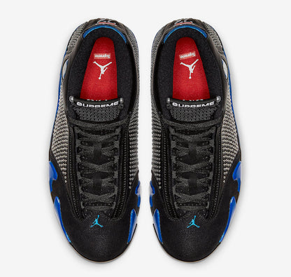 Jordan 14 Retro Supreme Black - Vista 4