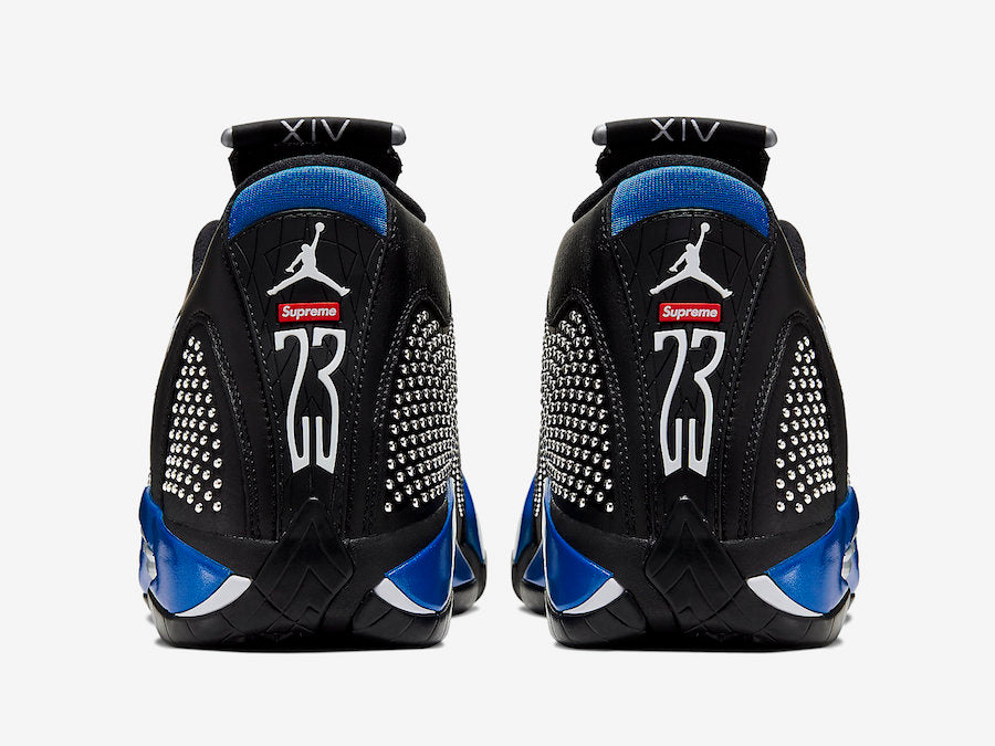 Jordan 14 Retro Supreme Black - Vista 5