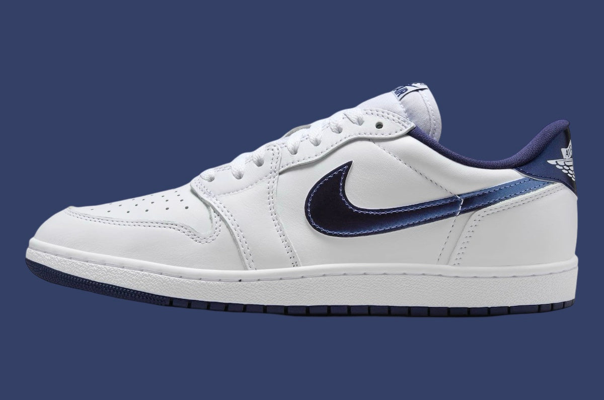 Jordan 1 Retro Low 85 Metallic Blue - Vista 2