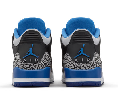 Jordan 3 Retro Sport Blue - Vista 5