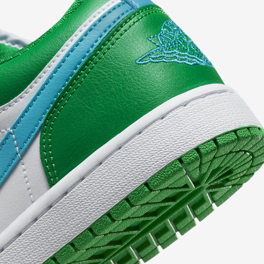 Jordan 1 Low Lucky Green Aquatone - Vista 8