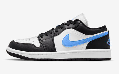 Jordan 1 Low Black University Blue White - Vista 2