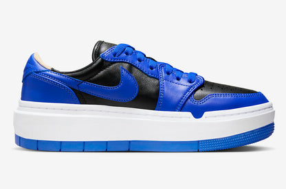 Jordan 1 Elevate Low Black Hyper Royal (Women's) - Vista 3