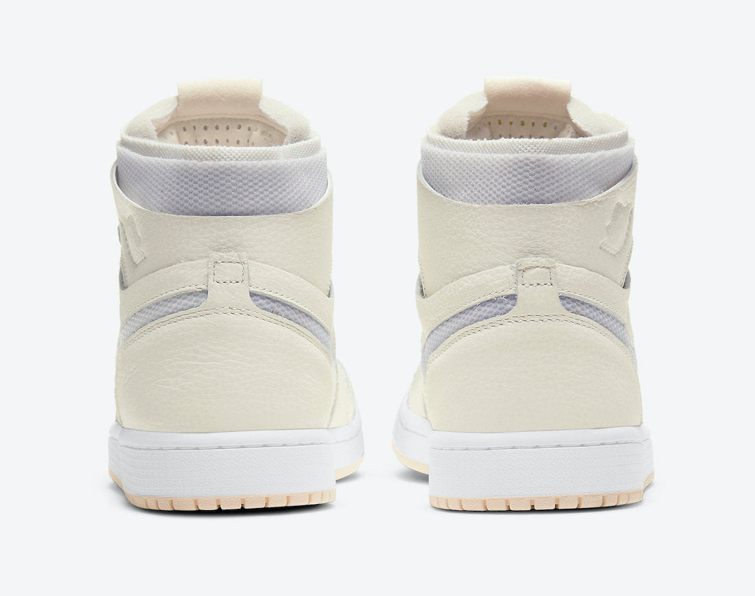Jordan 1 High Zoom Air CMFT Pearl White (Women's) - Vista 5