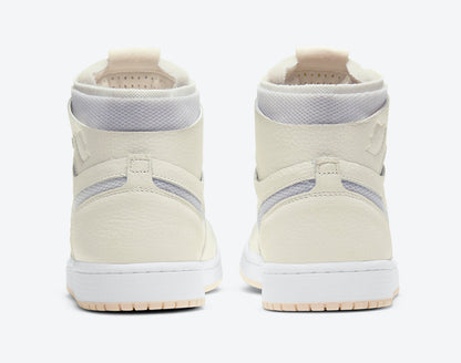 Jordan 1 High Zoom Air CMFT Pearl White (Women's) - Vista 5