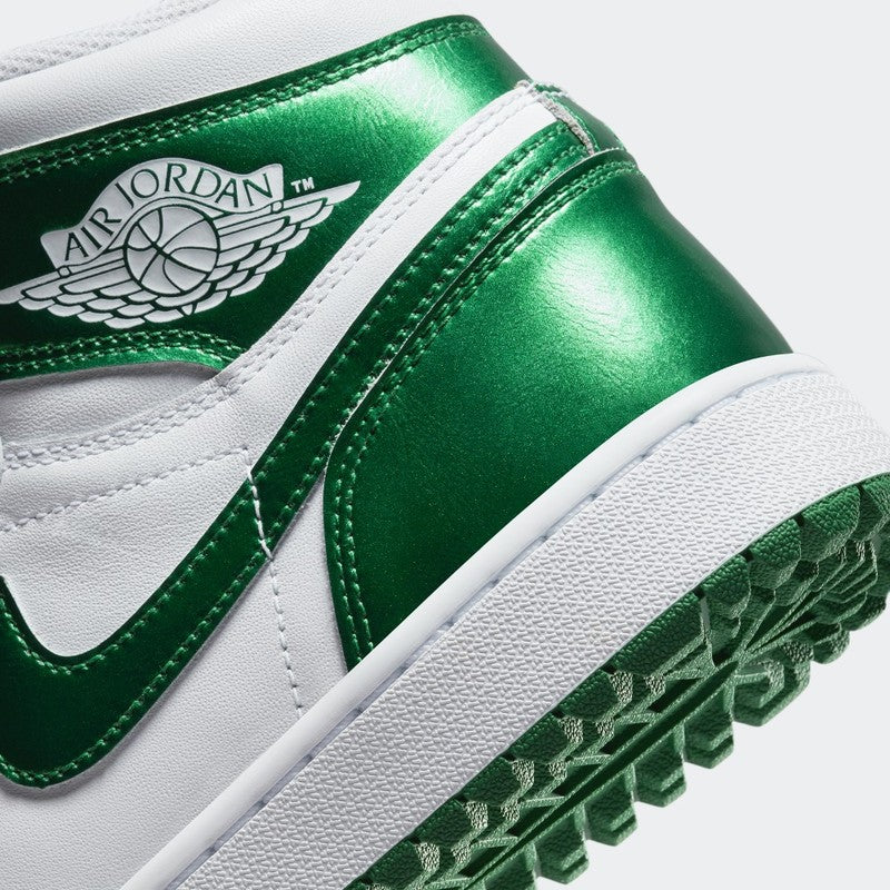 Jordan 1 Retro High Golf Metallic Green - Vista 8