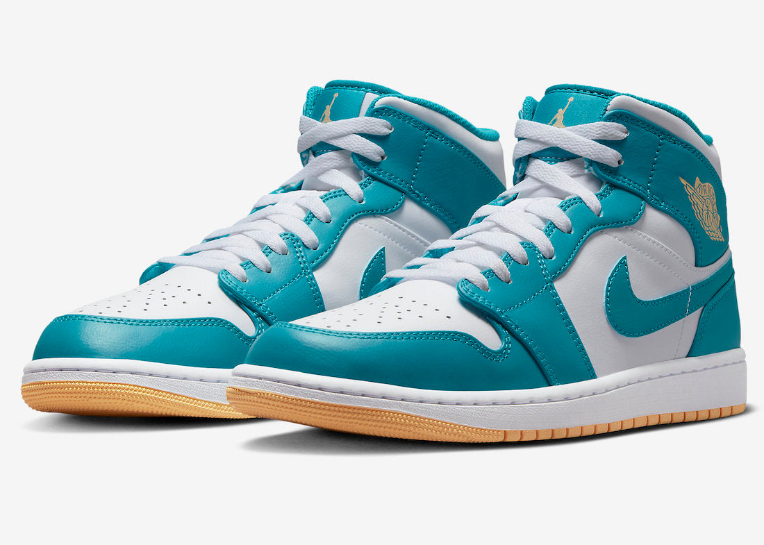 Jordan 1 Mid Aquatone - Vista 1