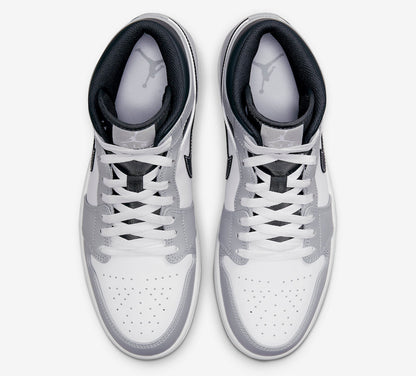 Jordan 1 Mid Light Smoke Grey Anthracite - Vista 4