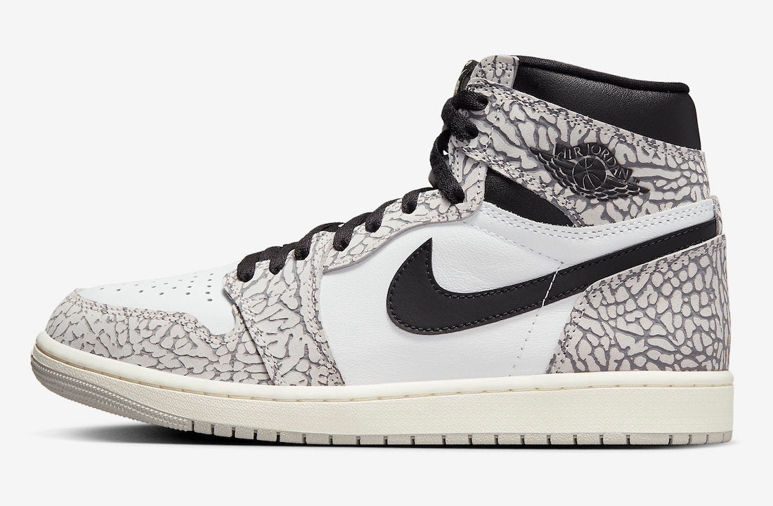 Jordan 1 Retro High OG White Cement - Vista 2
