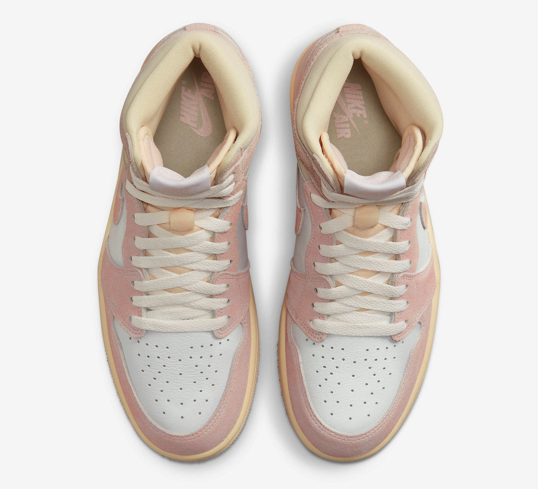 Jordan 1 Retro High OG Washed Pink (Women's) - Vista 4