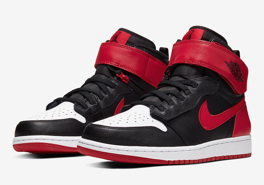 Jordan 1 High FlyEase Bred White Toe - Vista 1