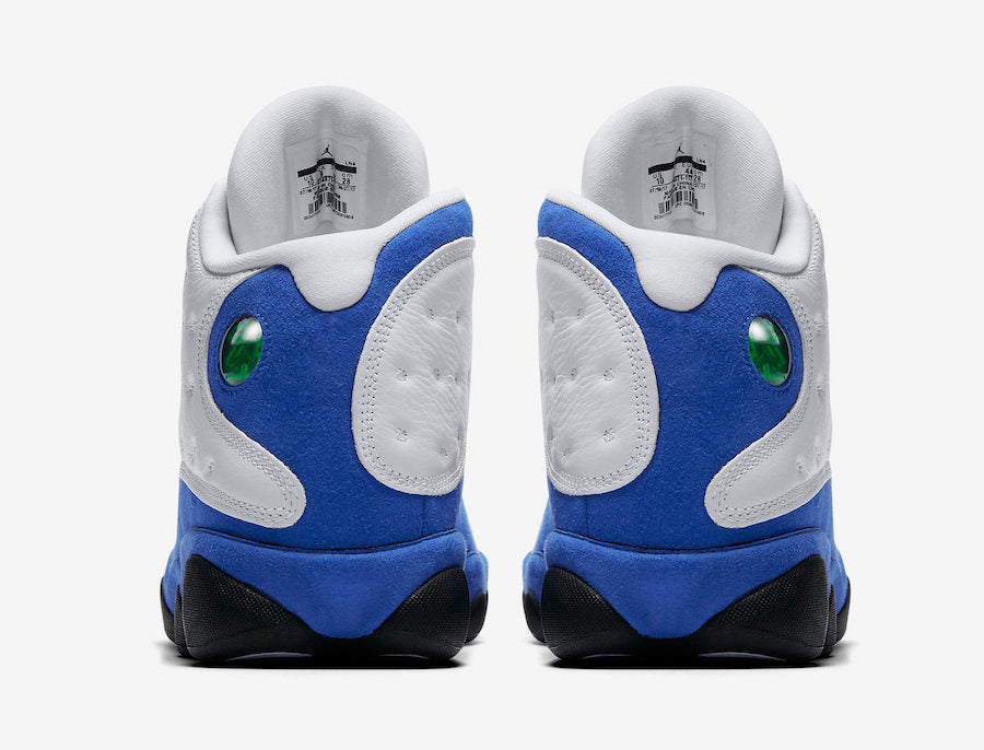 Jordan 13 Retro White Hyper Royal Black - Vista 5