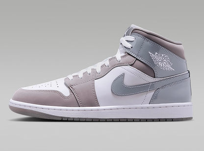 Jordan 1 Mid SE White Medium Grey Cool Grey - Vista 2