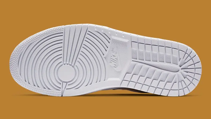 Jordan 1 Low White Metallic Gold - Vista 5