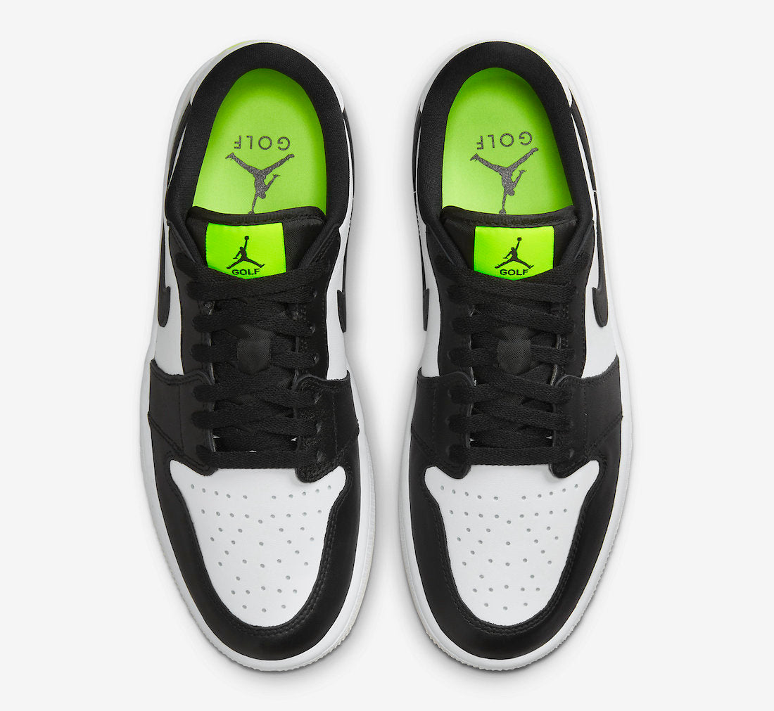 Jordan 1 Retro Low Golf Phantom Volt - Vista 4